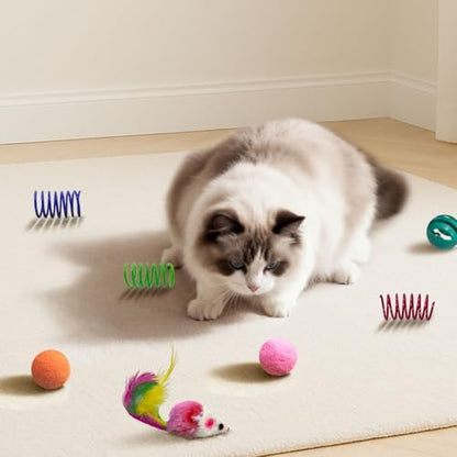 Cat Toys for Indoor Cats, 36 Pack Interactive Cat Toy Set
