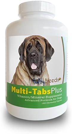 Healthy Breeds Mastiff Multi-Tabs Plus Chewable Tablets 180 Count