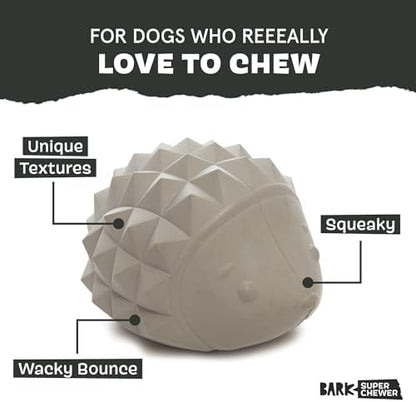 BarkBox Sven The Hedgie Super Chewer Dog Toy - Large