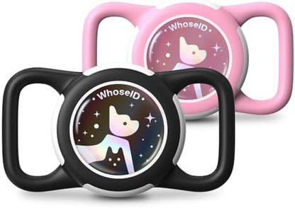 Waterproof AirTag Holder for Dog Collar, Soft Slide-On Dog AirTag Holder
