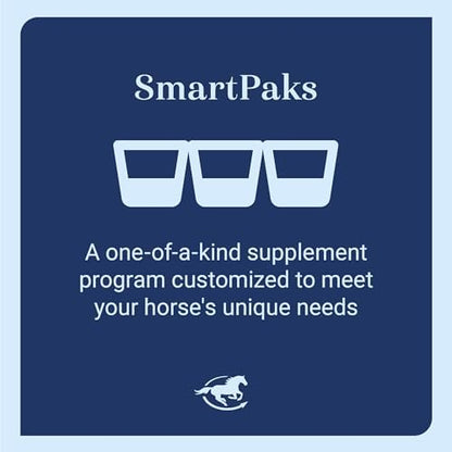 SmartEquine Nutrition Essentials SmartPak | Nutritional Supplement for Horses | Containing Essential Vitamins, Minerals, Amino Acids, and Omega 3 | Healthy Skin & Horse Coat | 28 Days Supply