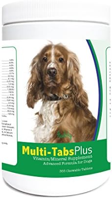 Healthy Breeds English Cocker Spaniel Multi-Tabs Plus Chewable Tablets 365 Count