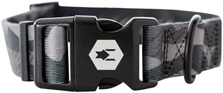 Wolfgang Wide Venture Dog Collar Darkskies Print Large
