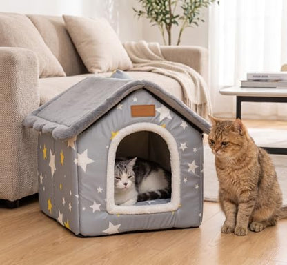 Dog House Indoor Portable Puppy Cave Cat Nest Kennel Pet Bed