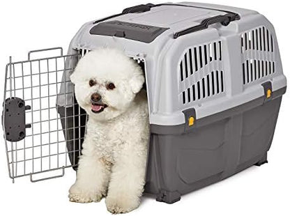 Skudo by MidWest 27-Inch Travel Carrier, Gray, Fits Pets up to 30 lbs