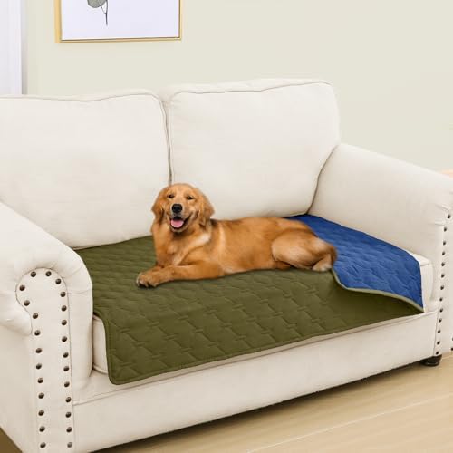Smiry Waterproof Dog Bed Cover Blanket, Reversible Pet Blanket