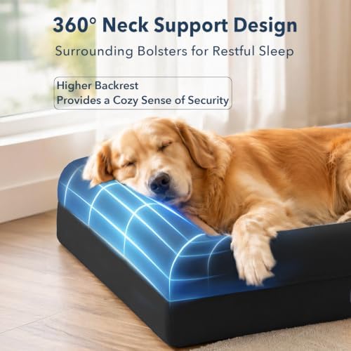 XL Orthopedic Dog Bed Waterproof for Extra Large Size Dogs