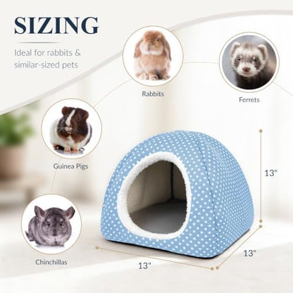 Rabbit Hideout Large Bunny Bed Washable Rabbit House