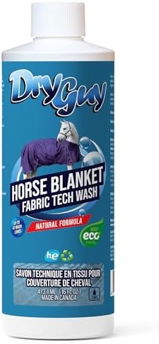 Horse Blanket Fabric Tech Wash – Eco‑Friendly, Highly Concentrated Deep Clean for Turnouts, Stable Sheets & Rugs, Restores Waterproofing, Breathability & Performance