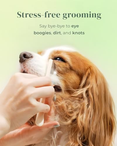 BRUSH ON ME Facial & Eye Comb for Dogs & Cats