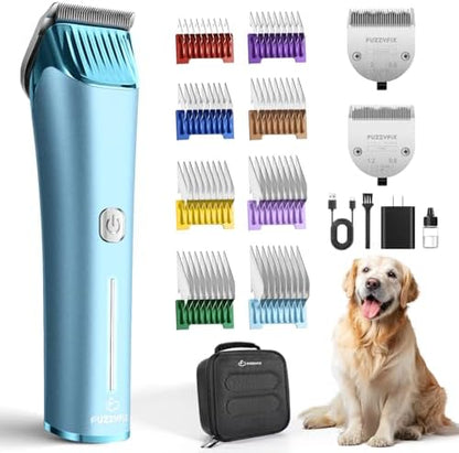 Professional Dog Grooming Clipper with 5-in-1 Replacement Blade