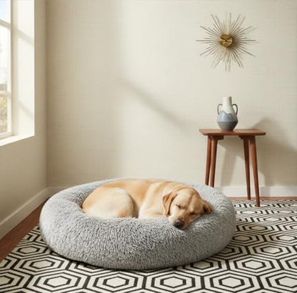The Dog’s Bed Calming Donut Dog Bed, with Removable Zip Cover