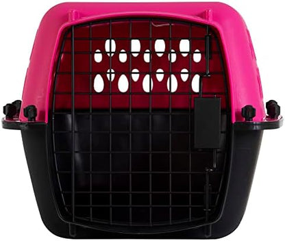 Petmate Pet Porter Fashion Dog Kennel 23in, Hot Pink, for Pets up to 15lbs