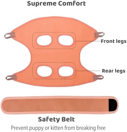 Guzekier Dog Grooming Hammock Harness for Dogs, Dog Nail Clipper