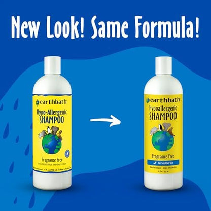 earthbath Hypoallergenic Dog Shampoo, Made in USA, 16 Oz (1 Pack)
