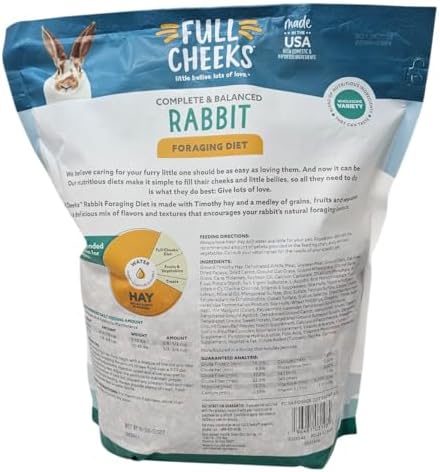 Rabbit Foraging Diet Pellet Food, 4 Pounds