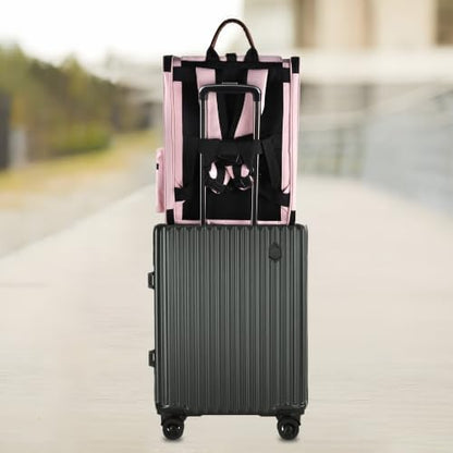 EliteField Deluxe Backpack Pet Carrier for Cats and Dogs (3-Year Warranty)
