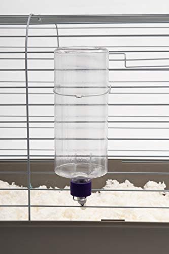 Lixit Standard Cage Water Bottles for Rabbits, Ferrets, Guinea Pigs, Hamsters, Rats, Mice and Other Small Animal's (32 Ounce, Clear)