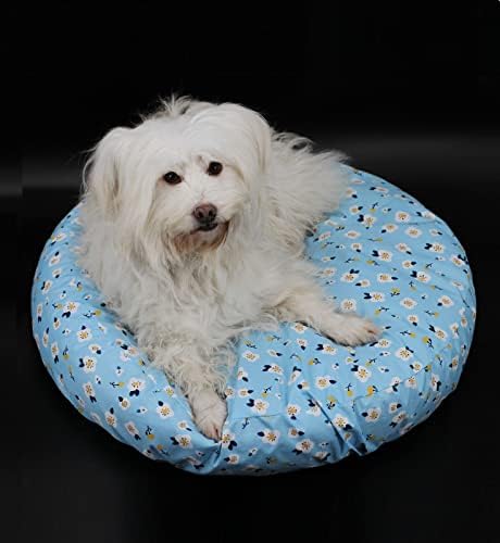 Easy Clean Dog Bed Cover Waterproof for 24 inch Donut Dog Beds