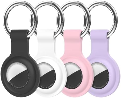 Compatible for AirTag Holder Keychain for Apple Air Tag 1st&2nd Generation