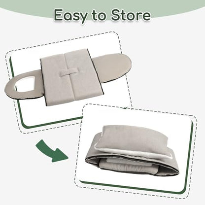 Hollypet Cat Bed Cave for Indoor Cats for Pets up to 20 lbs, Gray