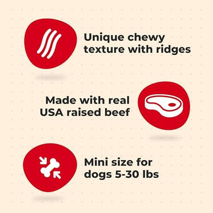 Milk-Bone Comfort Chews With Real Beef, 30 Mini Dog Chews