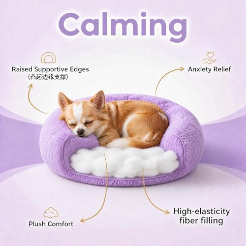 Tiny Dog Bed for Extra Small Dogs for Chihuahua Pomeranian Toy Poodle