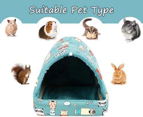 Guinea Pig Hideout Cozy Cotton Washable Tent for Small Animals