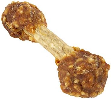 GOOD 'N' FUN Dumbbell Long-Lasting Dog Treat for Small Dogs, 4 oz (12 Pack)