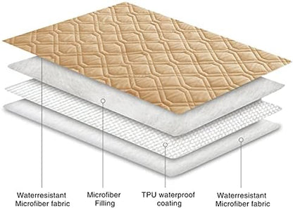 Ameritex Waterproof Dog Bed Cover Pet Blanket for Furniture Bed Couch Sofa Reversible