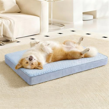 WATANIYA PET XL Cooling Dog Beds for Large Dogs, 41-Inch Dog Crate Bed