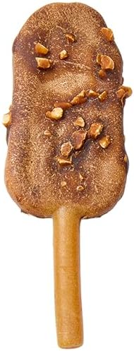 SPOT Pup Ice Dog Treats – Freeze-at-Home Edible Chews for Medium Breed Dogs & Puppies, Safe Peanut & Carob Flavor (No Chocolate), 2ct Rocket Lollies with Real Chicken
