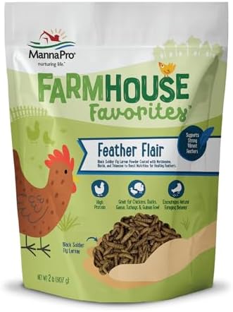 Manna Pro Feather Flair Chicken Treats, Supports Feather Health, 2 lb