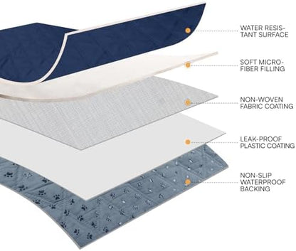 Luciphia Waterproof Couch Cover for Dogs, Non-Slip Pet Sofa Protector