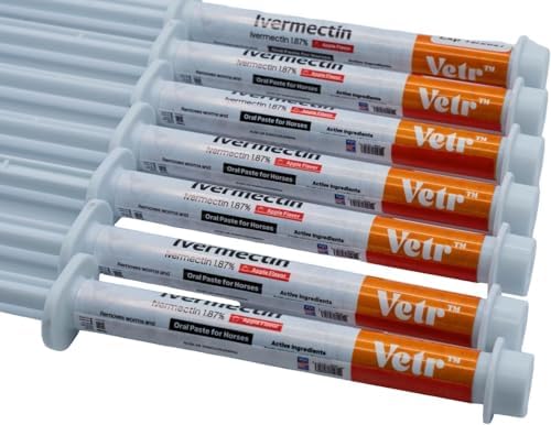 Ivermectin for Horses & Sheep 1.87% Concentration, 6cc, 7 Pack