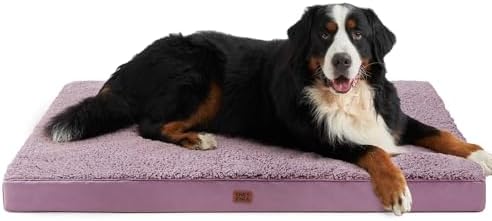 EHEYCIGA Orthopedic Dog Bed Extra Large with Removable Washable Cover, 50IN