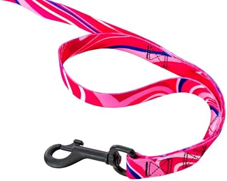 Wolfgang React Dog Leash Marbleswirl Print Large