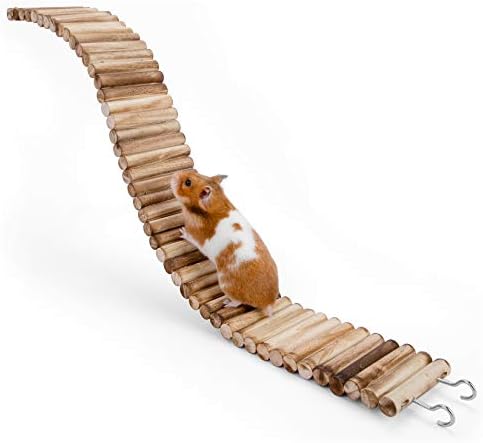 Niteangel Hamster Suspension Bridge Toy: 25.6" x 3.15" Flexible & Bendable
