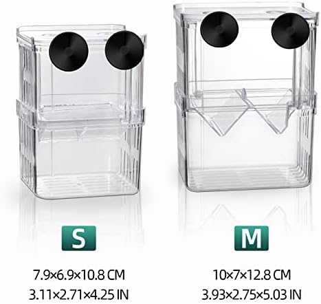 Aquarium Hatchery Incubator Breeding Box, Fish Tank Acrylic Isolation