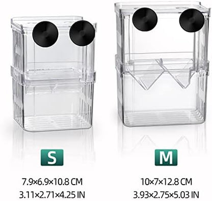 Aquarium Hatchery Incubator Breeding Box, Fish Tank Acrylic Isolation
