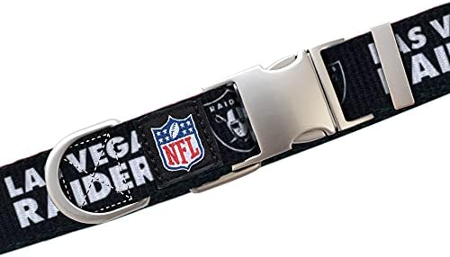 Littlearth NFL Detroit Lions Pet Premium Collar, Team Color, Small