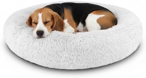 The Dog’s Bed Calming Donut Dog Bed, with Removable Zip Cover