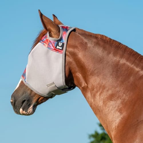Cashel Crusader Fly Mask, Standard, Patchwork, X-Small (Weanling)