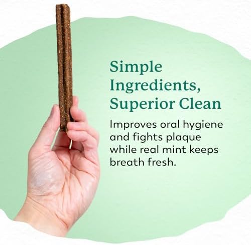 Dr. Harvey's Holistix Dental Chews for Dogs for Fresh Breath (24 Sticks)
