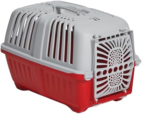 Midwest Homes Spree Travel Carrier, Small, Red - Dog & Cat Crate