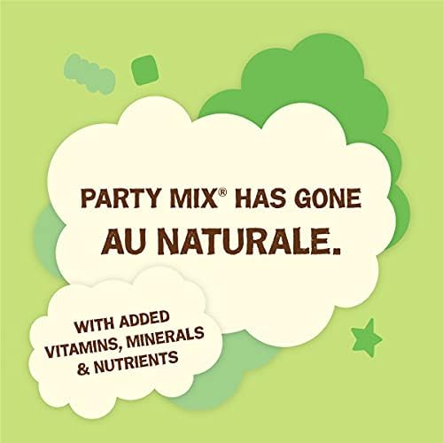 Friskies Purina Party Mix Natural YUMS Cat Treats, Catnip, (6) 6 oz