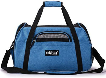 EliteField Soft-Sided Pet Carrier for Cats & Small Dogs (3-Year Warranty)