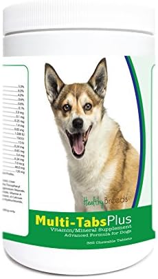 Healthy Breeds Norwegian Lundehund Multi-Tabs Plus Chewable Tablets 365 Count