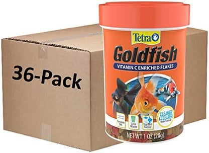 Tetra Goldfish Flakes, 1 Oz (36 Pack)