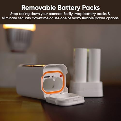 WYZE Wireless Outdoor/Indoor Battery Security Camera, 2.5K HDR Color Night Vision, Integrated Spotlight & Siren, Motion Detection, 2-Way Audio, Alexa & Google Assistant Compatible, Free Expert Support